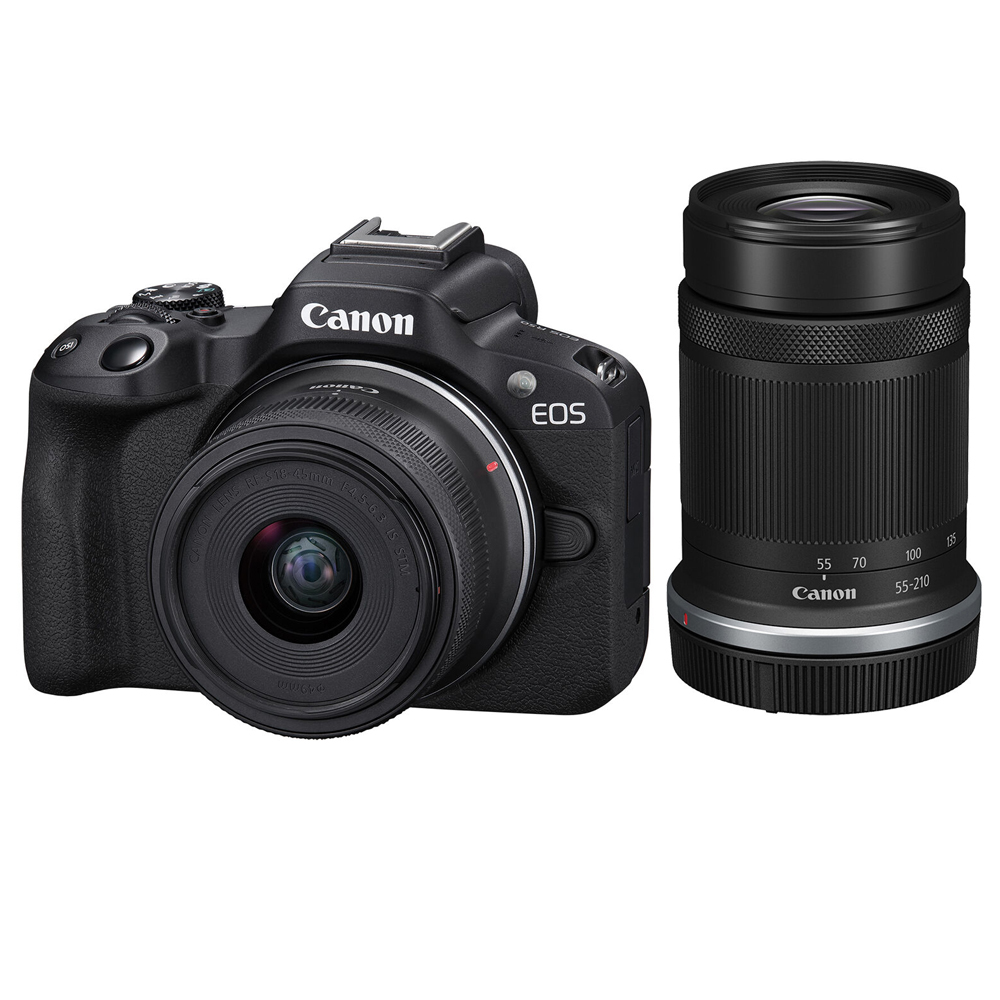 Canon EOS R50 18-45 55-210