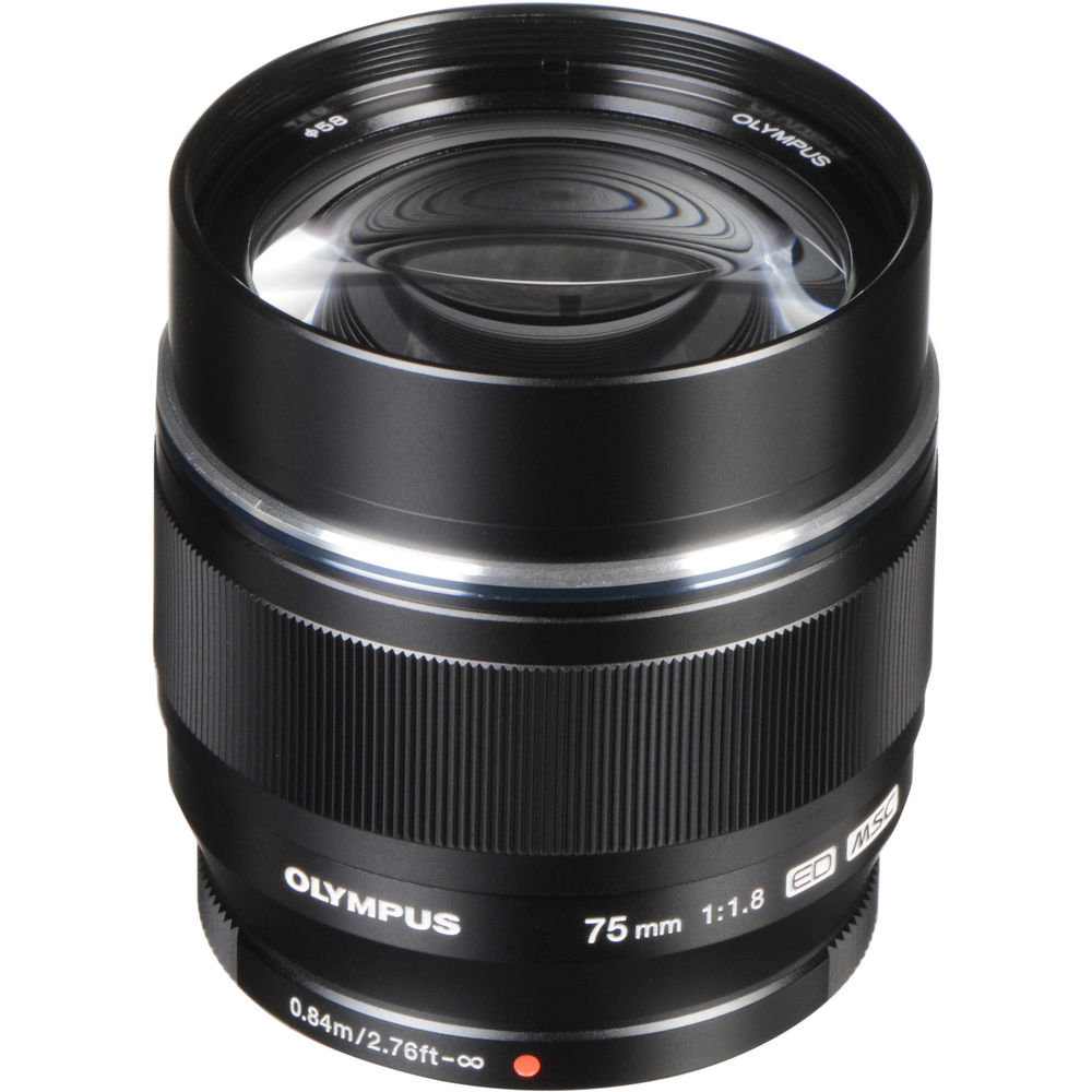 Olympus 75mm F1.8 (Black) 