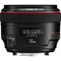 Canon EF 50mm f/1.2L USM - 2 Year Warranty - Next Day Delivery