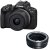 Canon EOS R50 Mirrorless Digital Camera Black with RF-S 18-45mm STM Lens with EF-EOS R mount adapter - 2 Year Warranty - Next Day Delivery