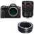Canon EOS R5 C Mirrorless Cinema Camera with RF 24-105mm f/4L IS Lens with EF-EOS R mount adapter