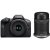 Canon EOS R100 Mirrorless Camera with RF-S 18-45mm STM and RF-S 55-210 STM Lenses