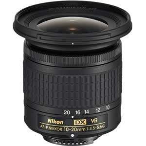 Nikon AF-P DX NIKKOR 10-20mm f/4.5-5.6G VR - 2 Year Warranty - Next Day Delivery