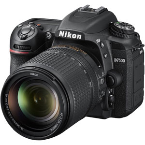 Nikon D7500 DSLR Camera with AF-S DX 18-140mm f/3.5-5.6G ED VR Lens